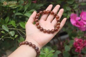 vòng tay bằng đá ưu linh huyết 4