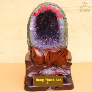 Hốc đá thạch anh tím