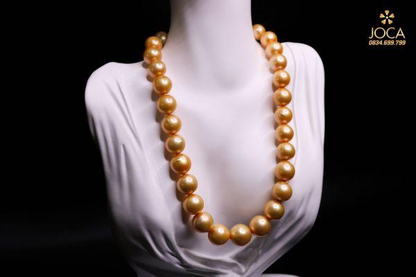 Vòng Ngọc Trai Nước Mặn Vàng Ngọc 