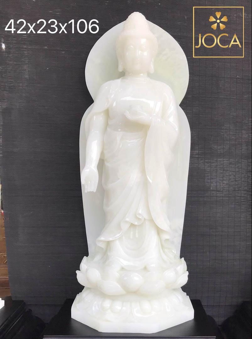 tượng A Di Đà bằng ngọc