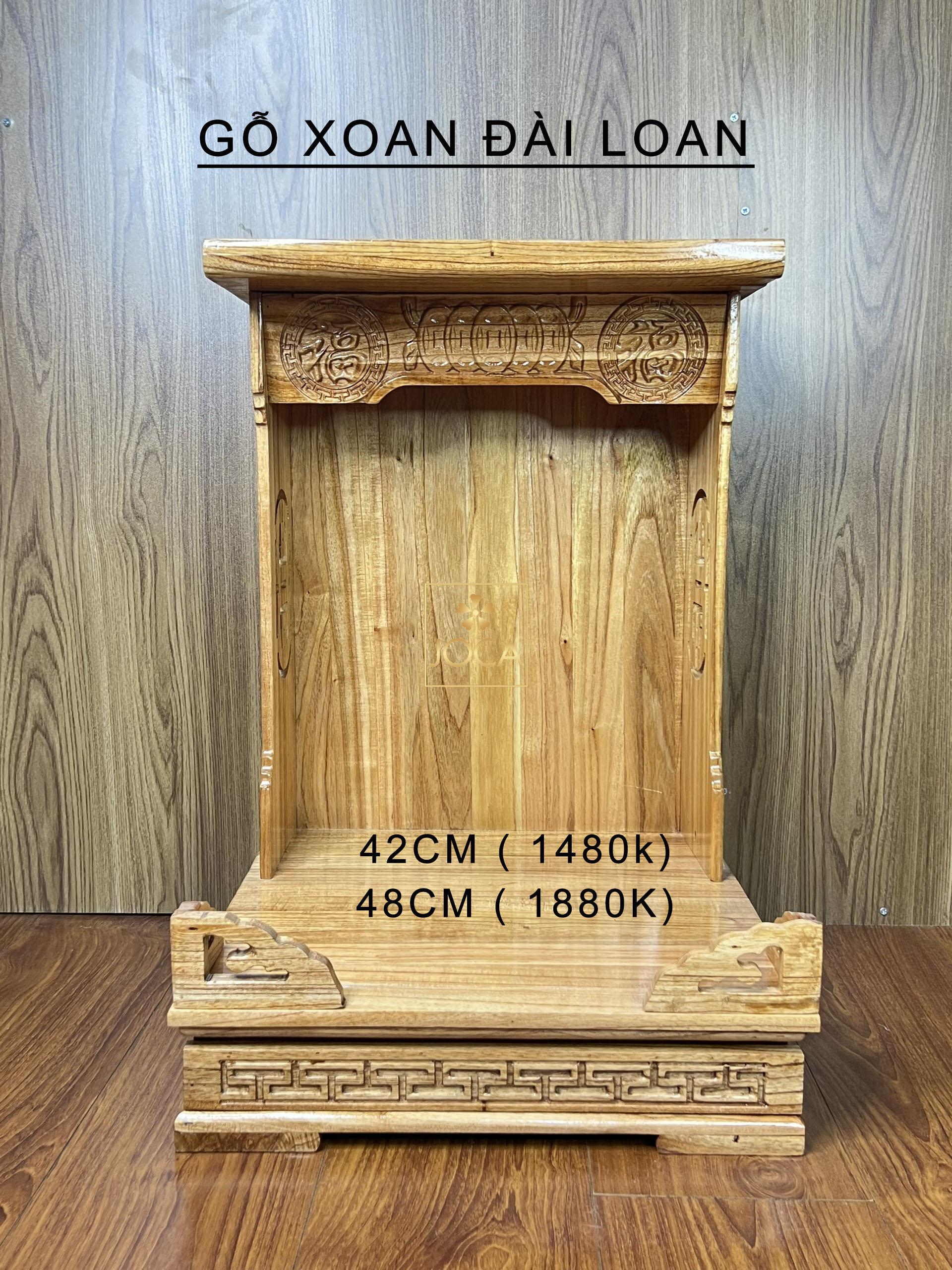 Ban Thờ Thần Tài Gỗ Xoan Đài Loan